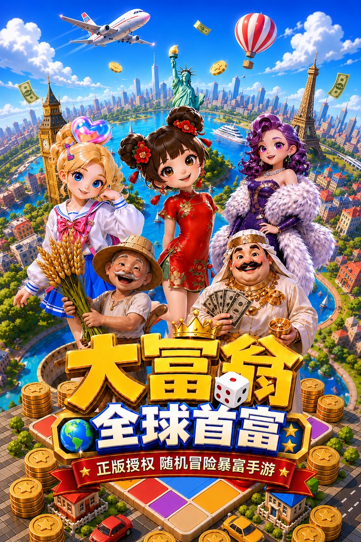 精彩截图-大富翁:全球首富2026官方新版