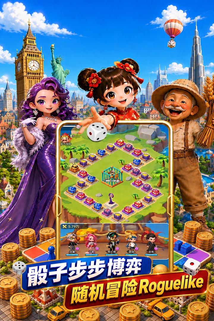 精彩截图-大富翁:全球首富2026官方新版